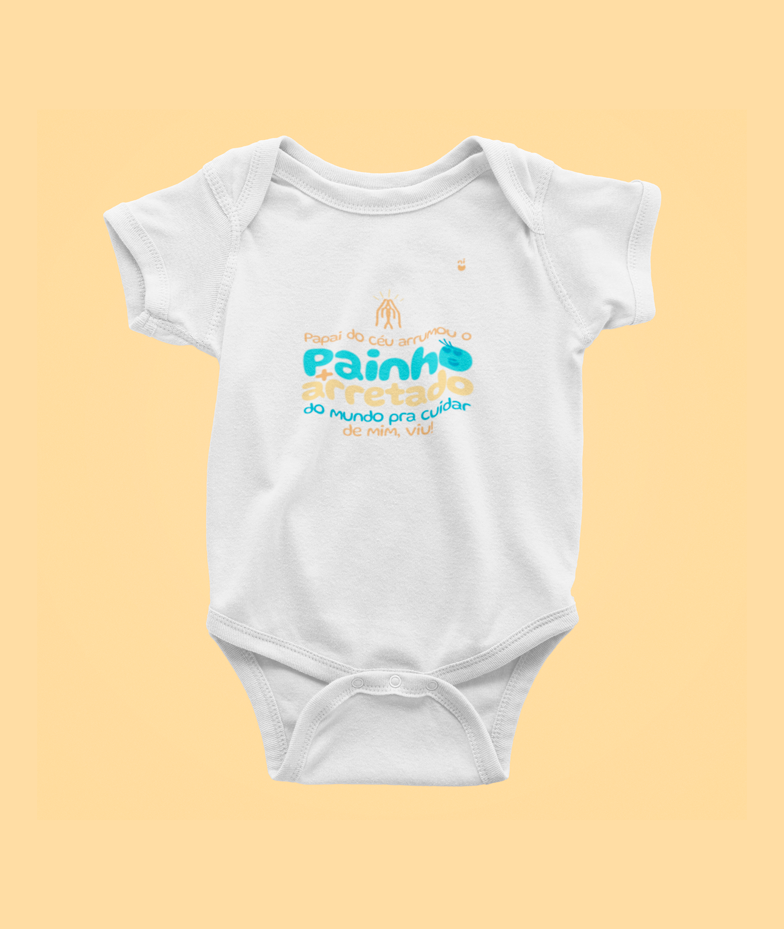 Nome do produto: Body - Papai do céu arrumou o Painho mais arretado