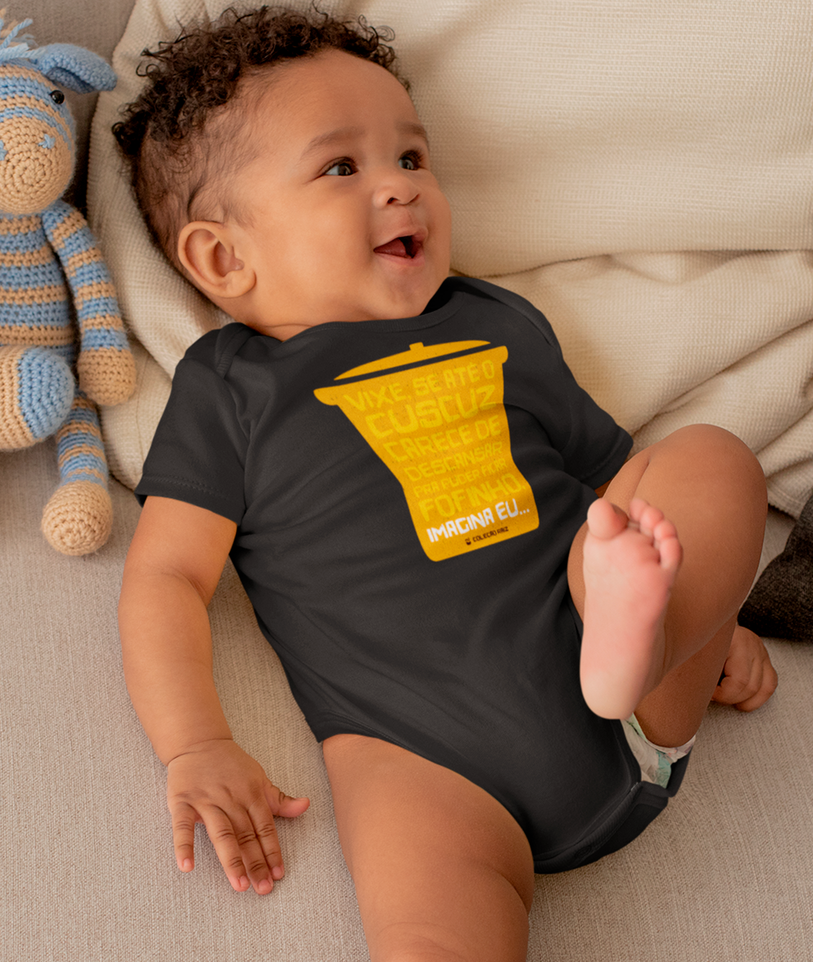 Nome do produto: Body Raiz - Se até o cuscuz carece descansar