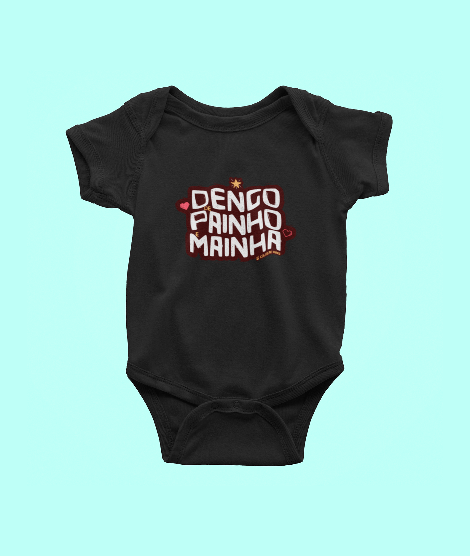 Nome do produto: Body Raiz - Dengo de Painho e Mainha