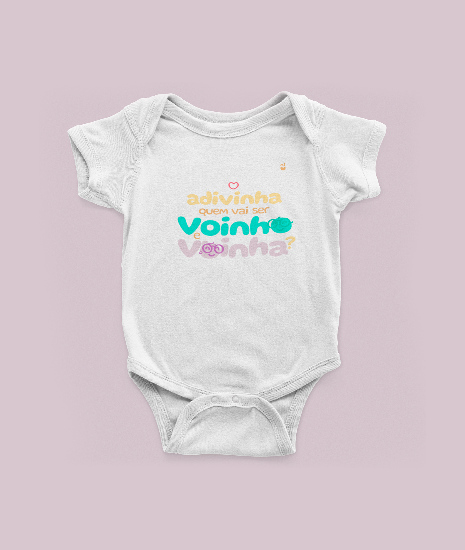 Nome do produto: Body - Adivinha quem vai ser Voinho e Voinha