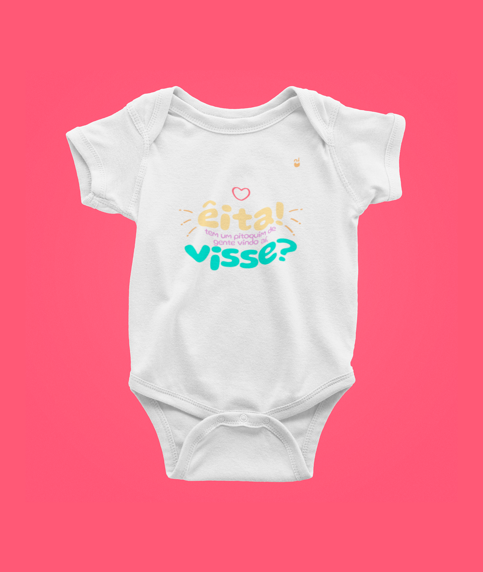 Nome do produto: Body - Êita! Tem um pitoquim de gente vindo aí, visse?