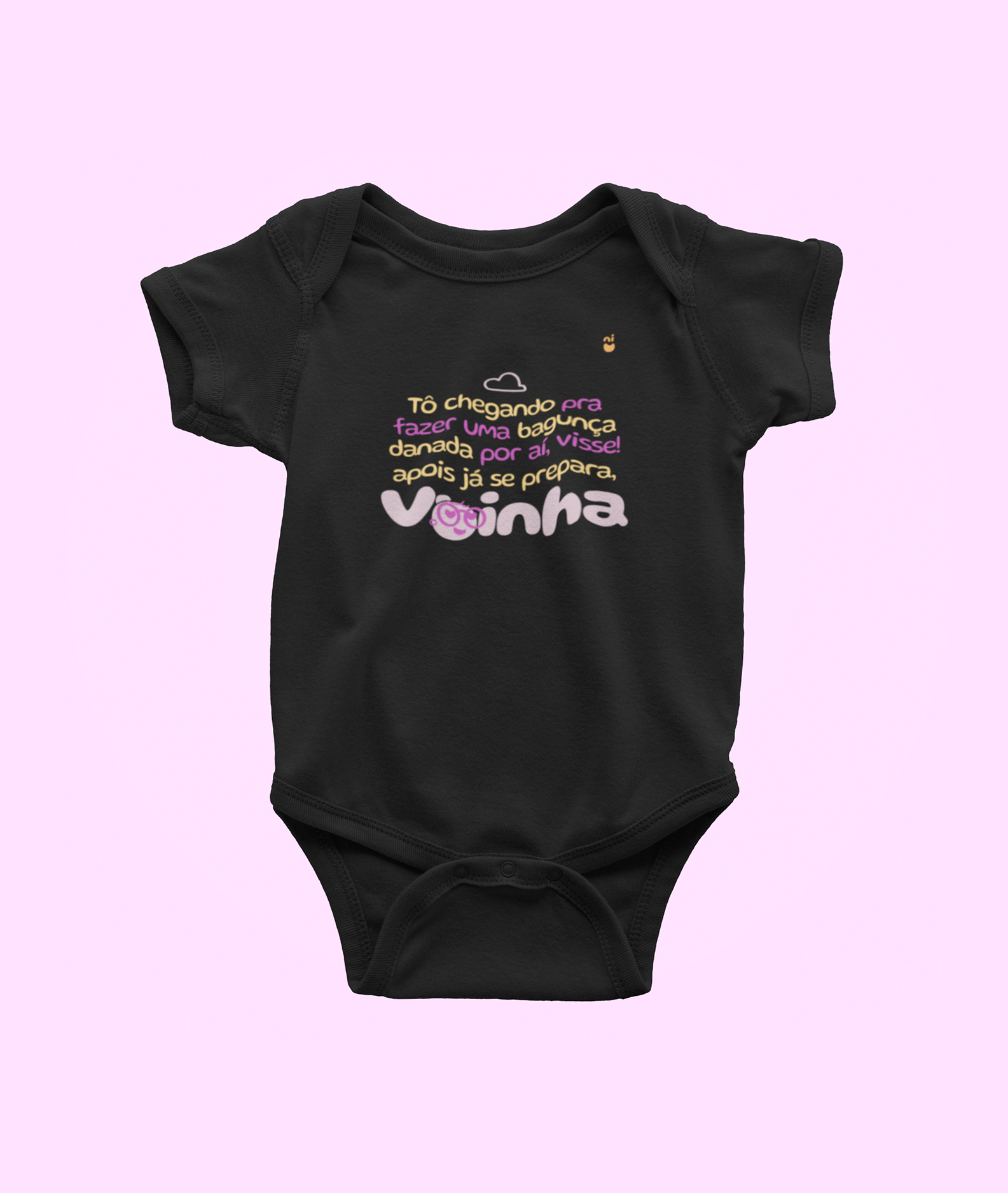 Nome do produto: Body - Tô chegando para fazer bagunça, Voinha!