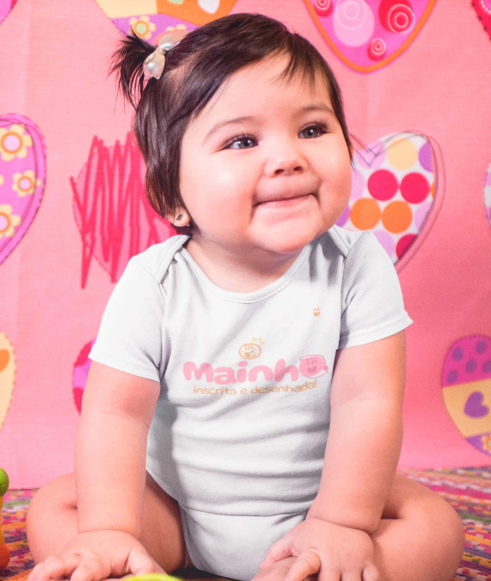 Nome do produto: Body - Mainha inscrita e desenhada