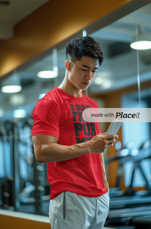 Camiseta Personalizada | Royal Red Clth. | O Shape Fala