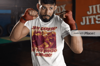 Camiseta Personalizada | Royal Red Clth. | Sem careta? Tá treinando errado!