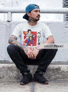 Camiseta Personalizada | Royal Red Clth. | Vegeta Dragon Ball Z