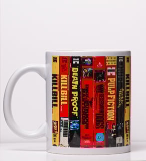 Caneca Tarantino VHS