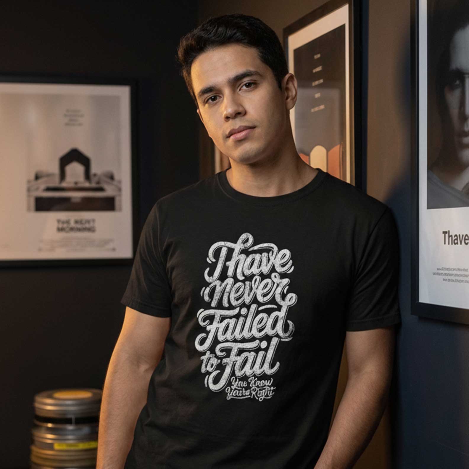 Camiseta I Have Never Failed to Fail | NIrvana