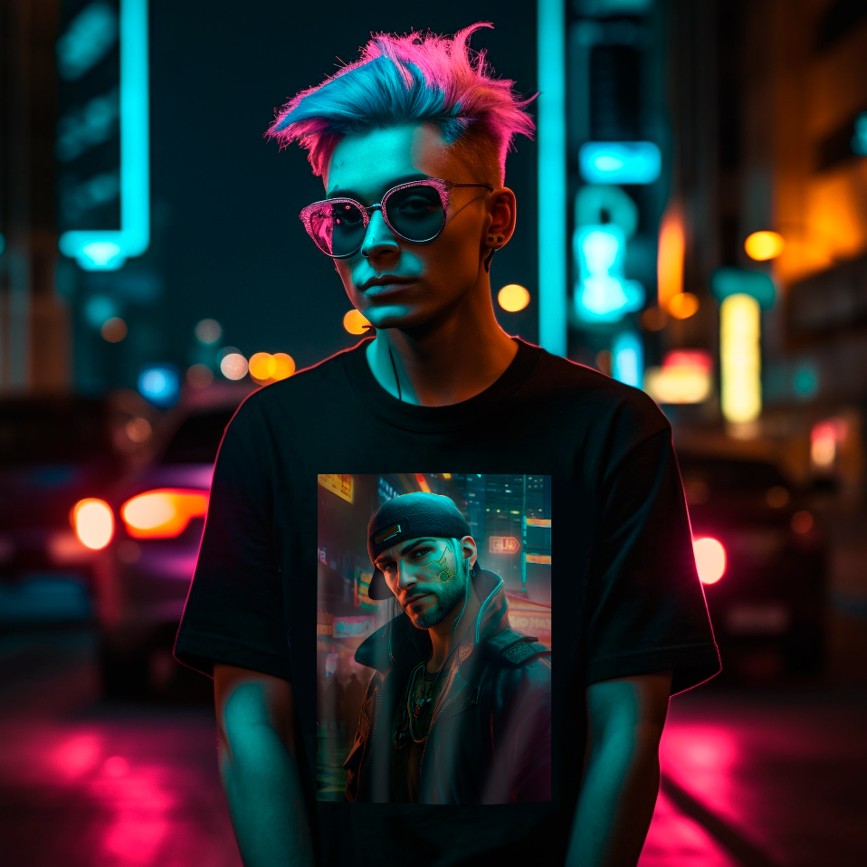 Nome do produto: Camiseta Cyberpunk