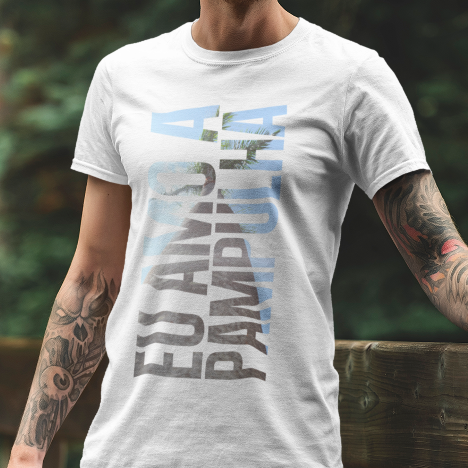 Nome do produto: Camiseta - Eu amo Pampulha