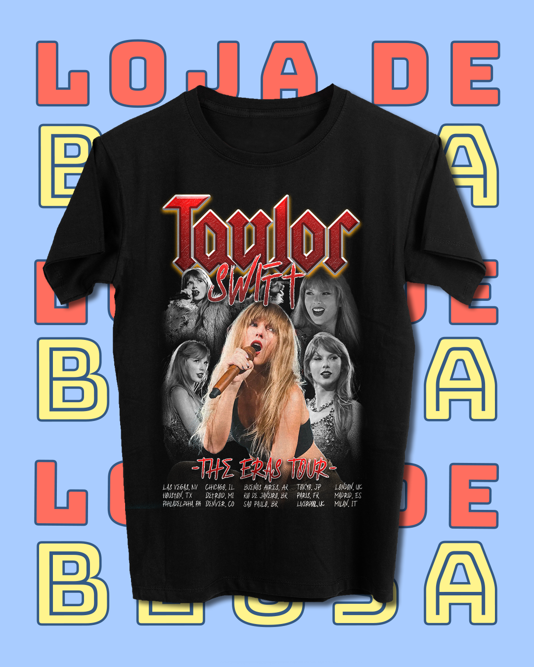 Nome do produto: Blusa Taylor Swift