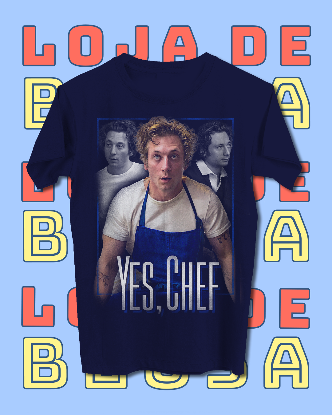 Nome do produto: Blusa Yes, chef