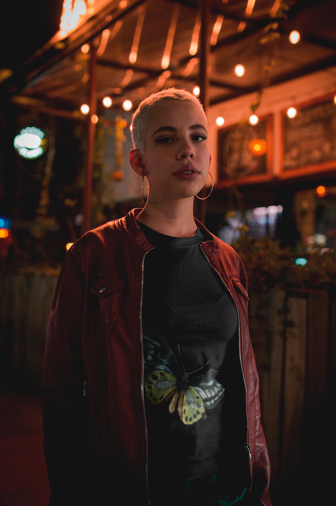 Nome do produto: Camiseta Baby Long Estampa Borboleta Cores