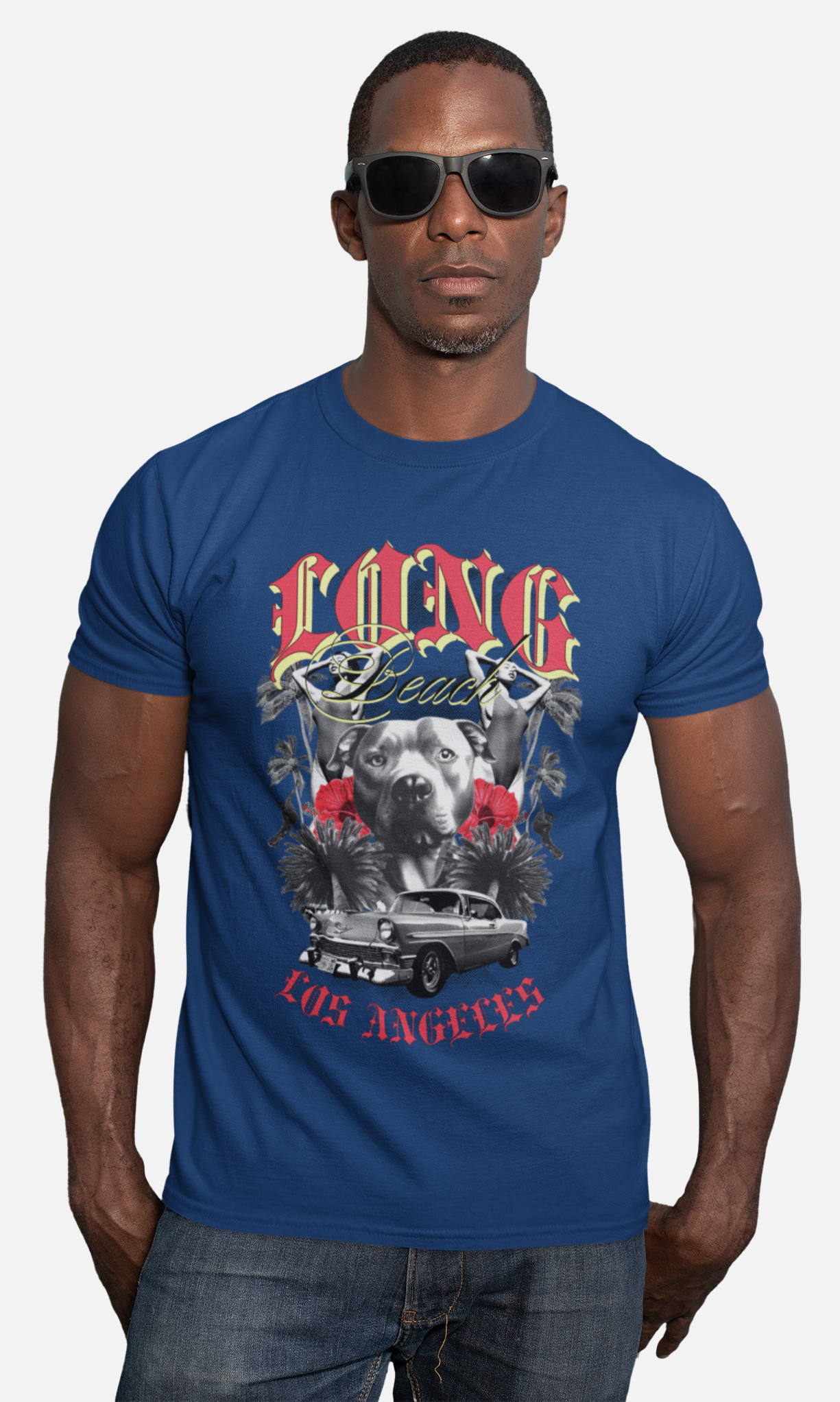 Camiseta Pitbull Long Beach Los Angeles