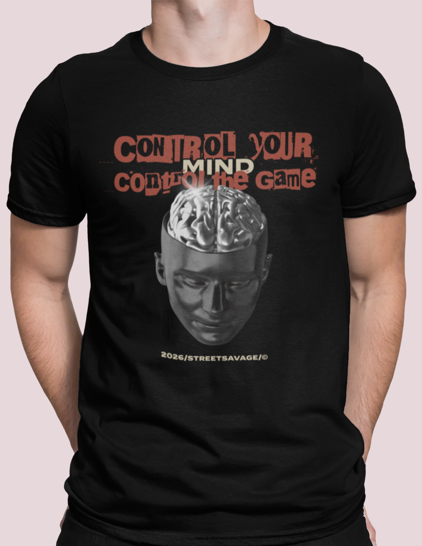 Nome do produto: Camiseta Prime Masculina Control Your Mind Control the Game