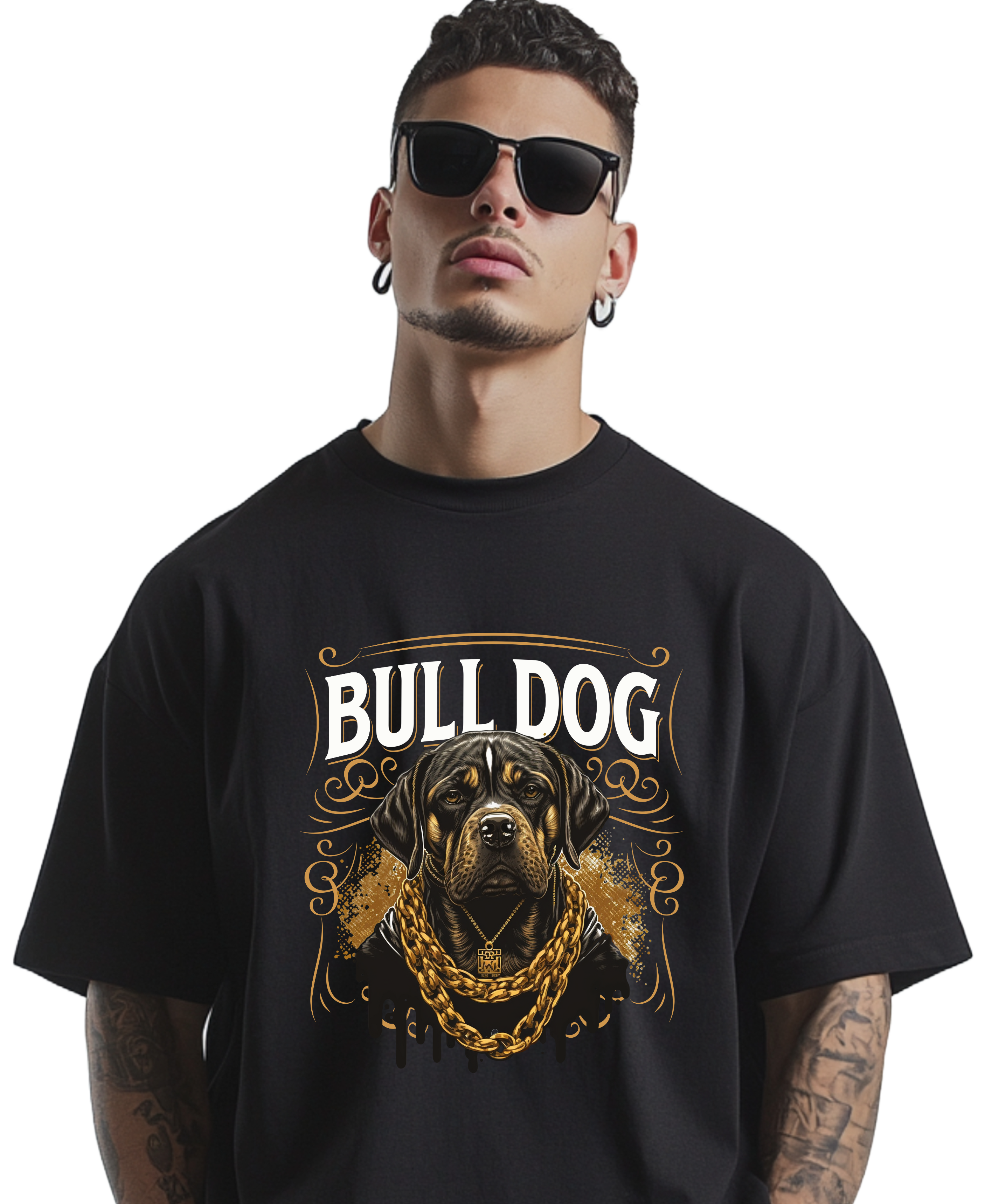 Camiseta Oversized Bull Dog