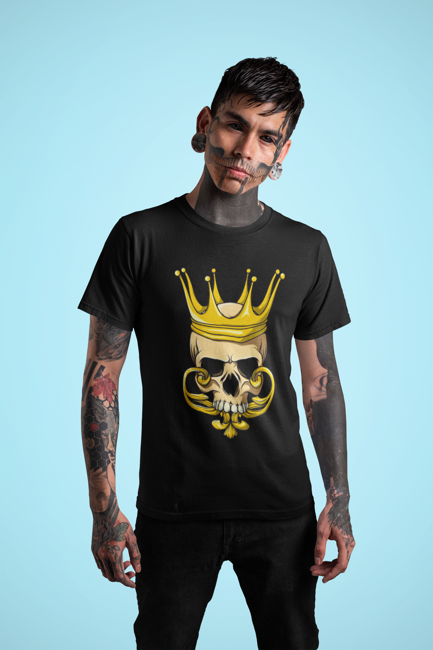 Camiseta Classica King Skull