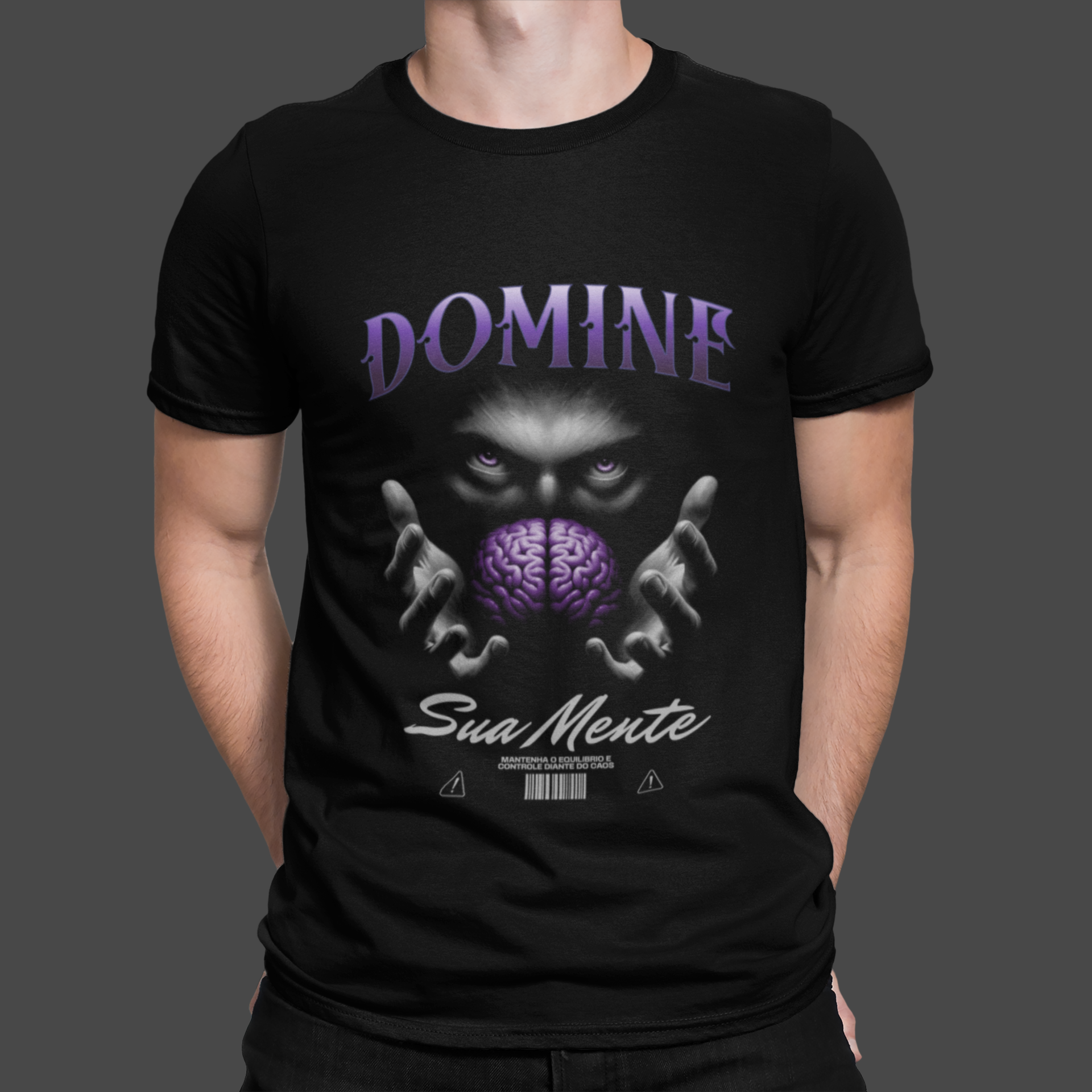 Nome do produto: Camiseta Prime Masculina Domine Sua Mente