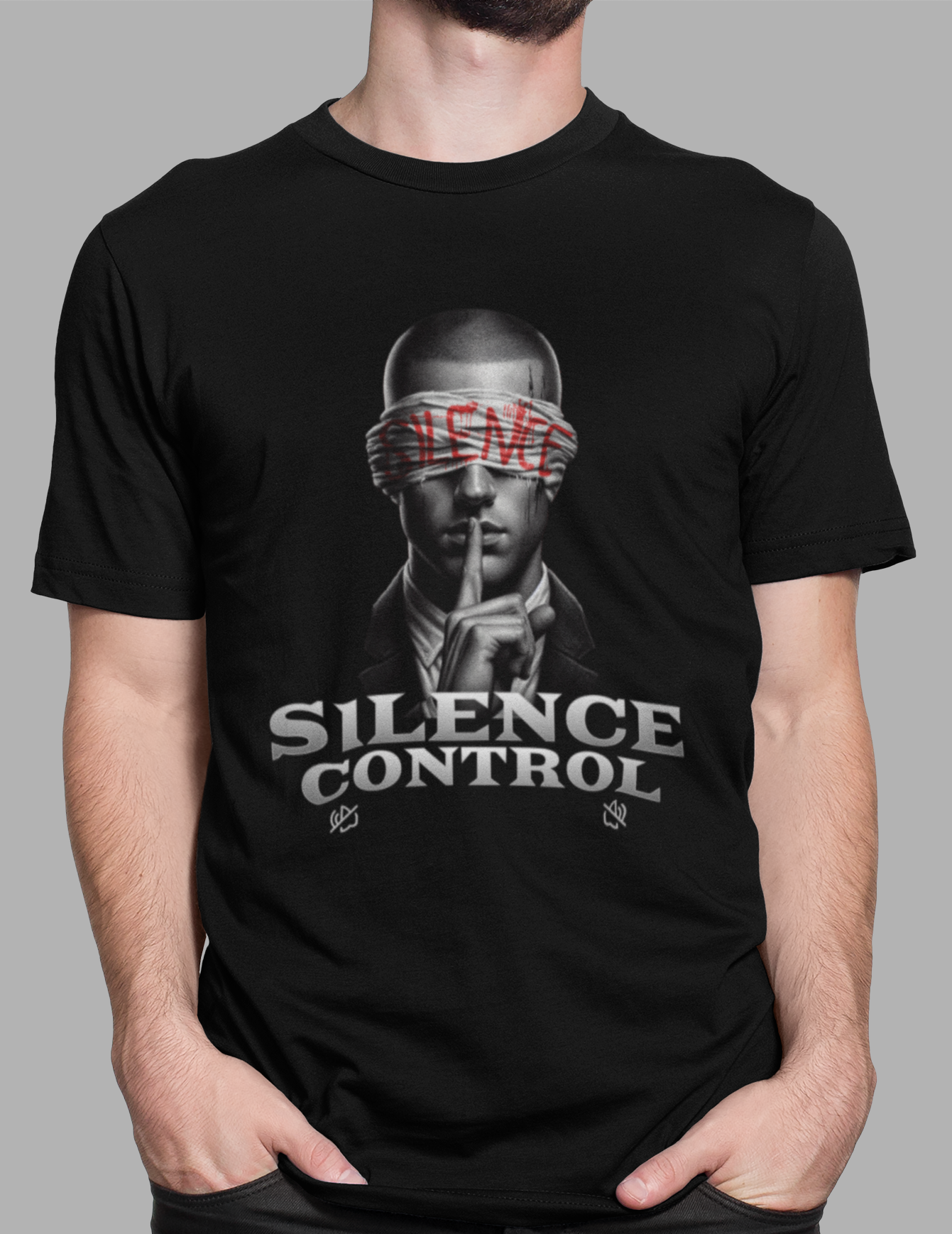 Nome do produto: Camiseta Prime Masculina Silence Control
