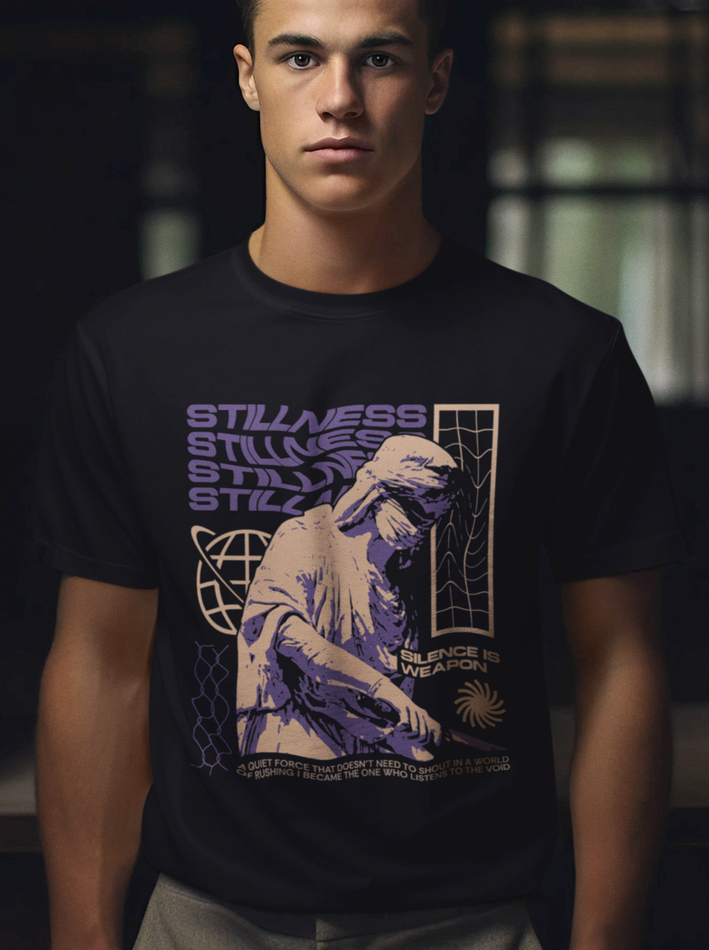 Camiseta Quality Masculina Stillness