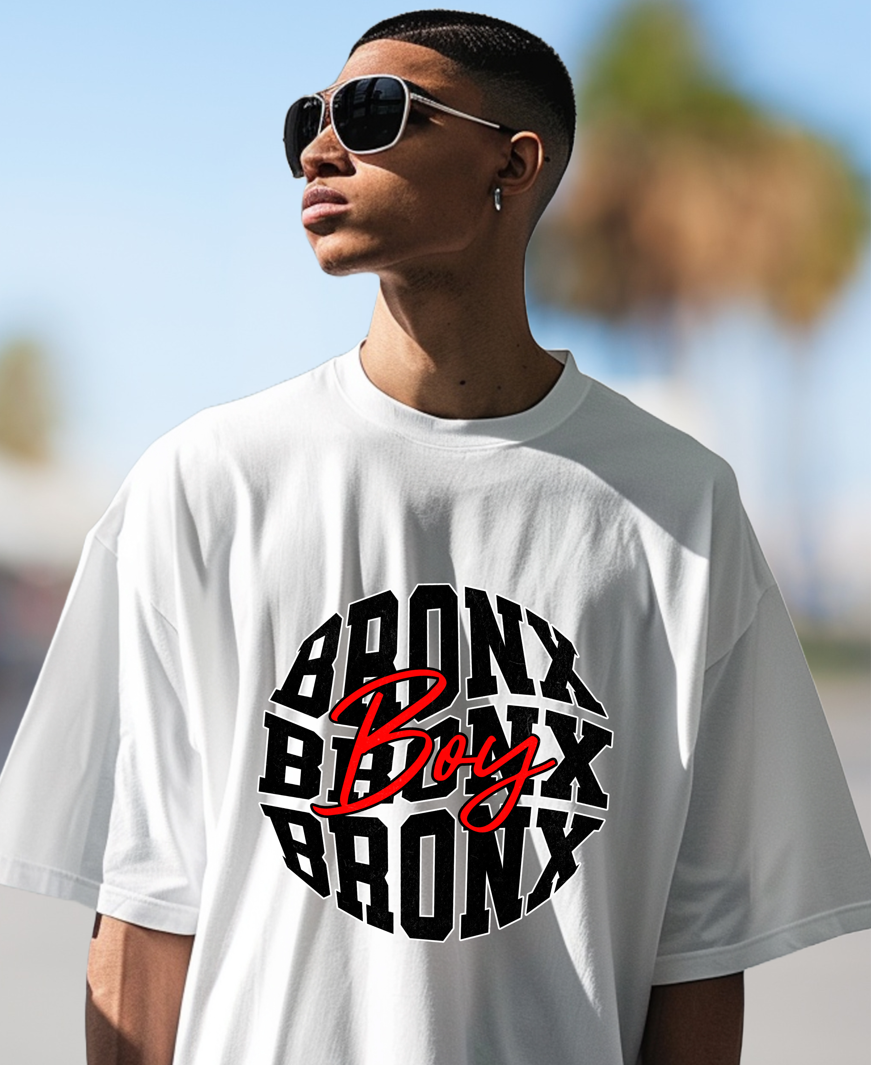 Camiseta Oversized Bronx