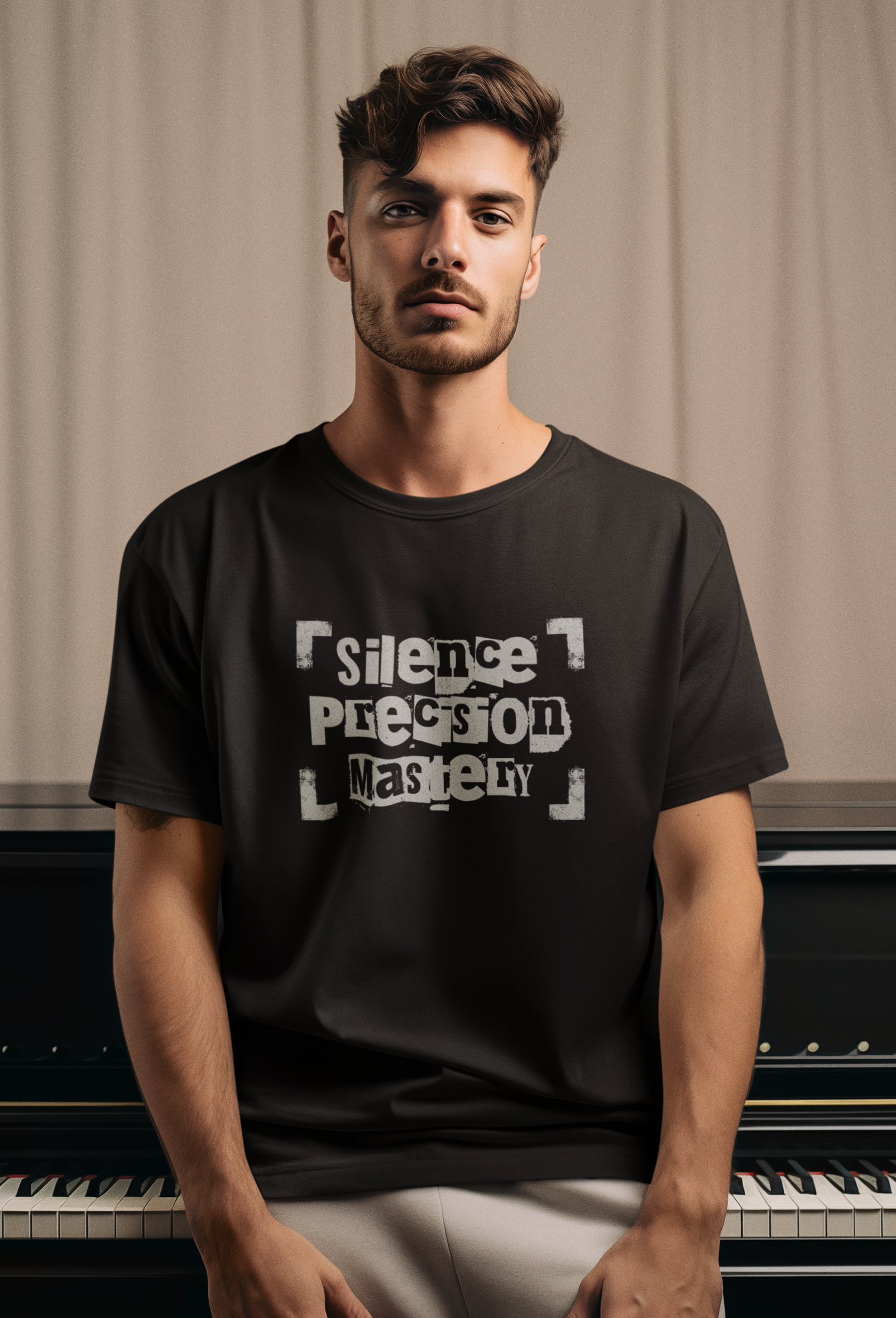 Camiseta Prime Masculina Silence Precision Mastery
