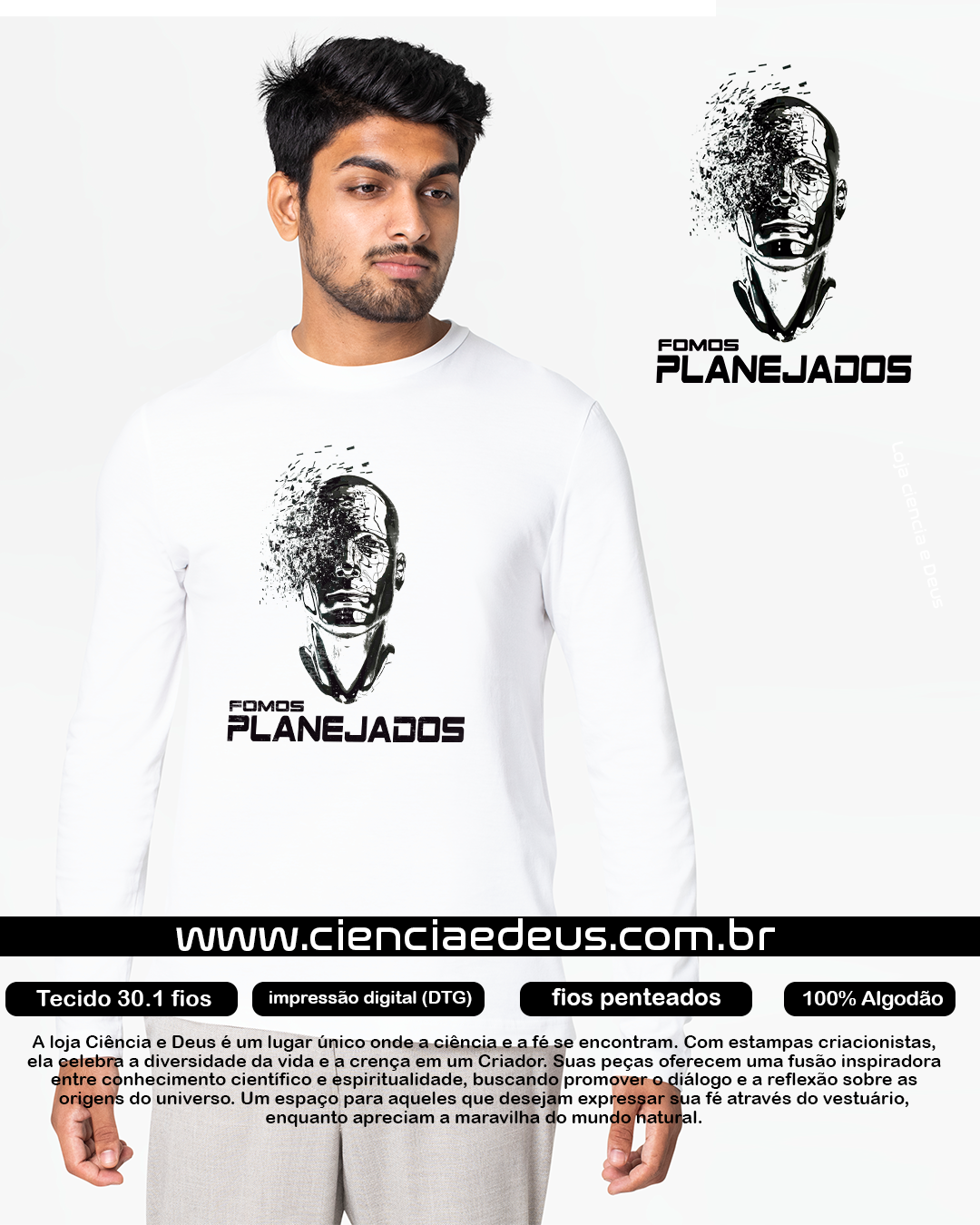 Nome do produto: Fomos planejados