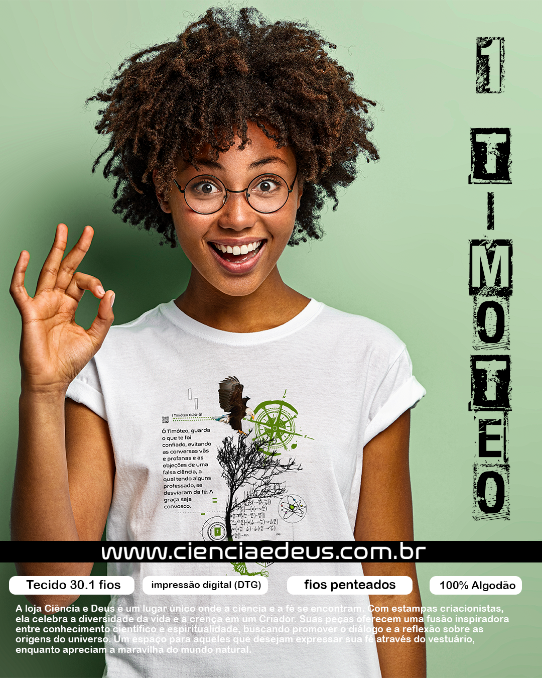 Nome do produto: 1 timóteo 6:20-21