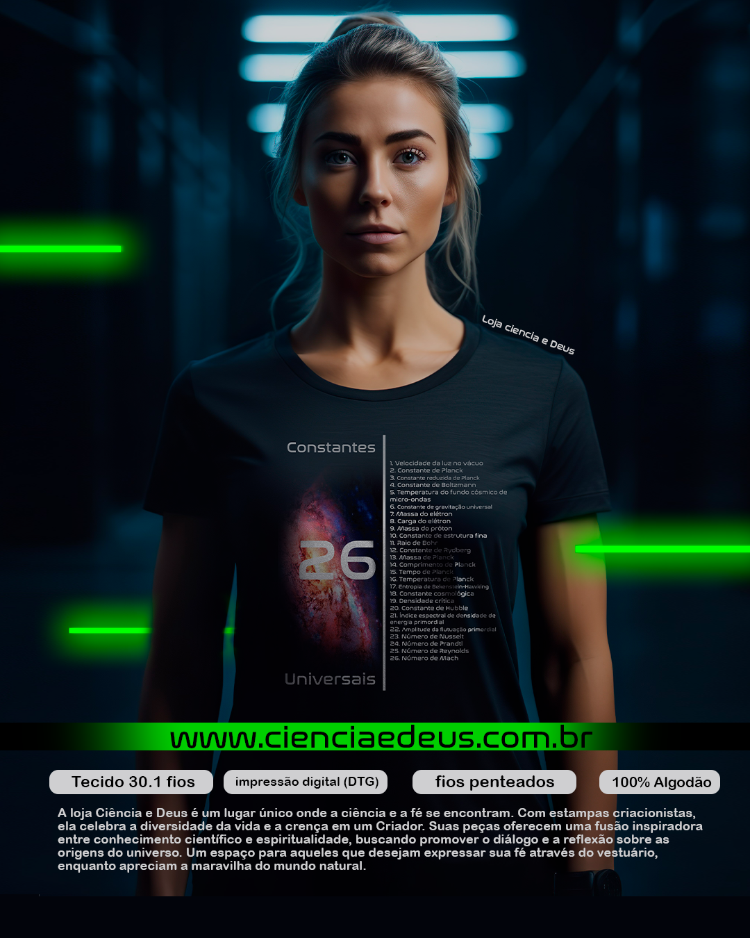 Nome do produto: Constantes Universais F