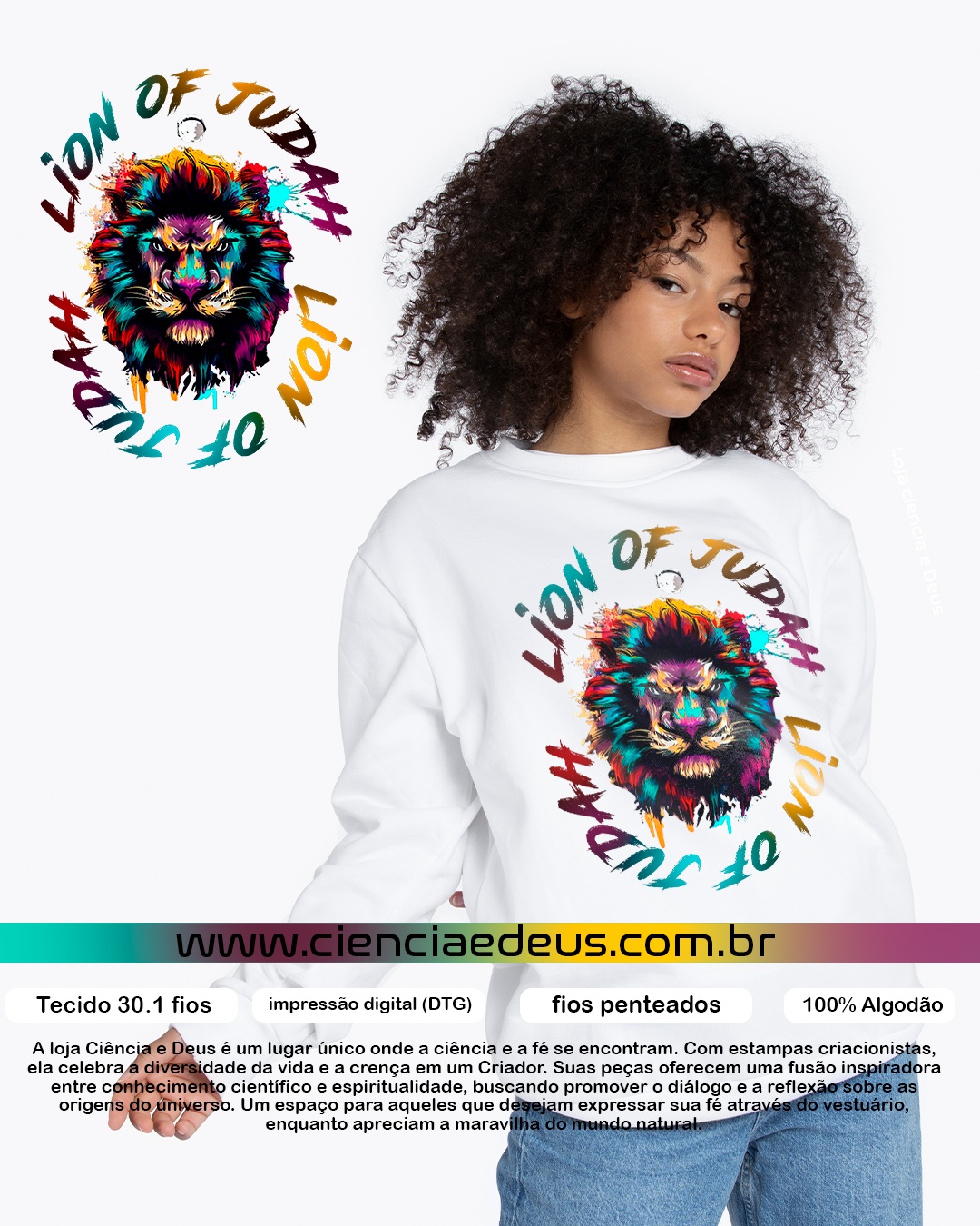 Nome do produto: Leão de Judá