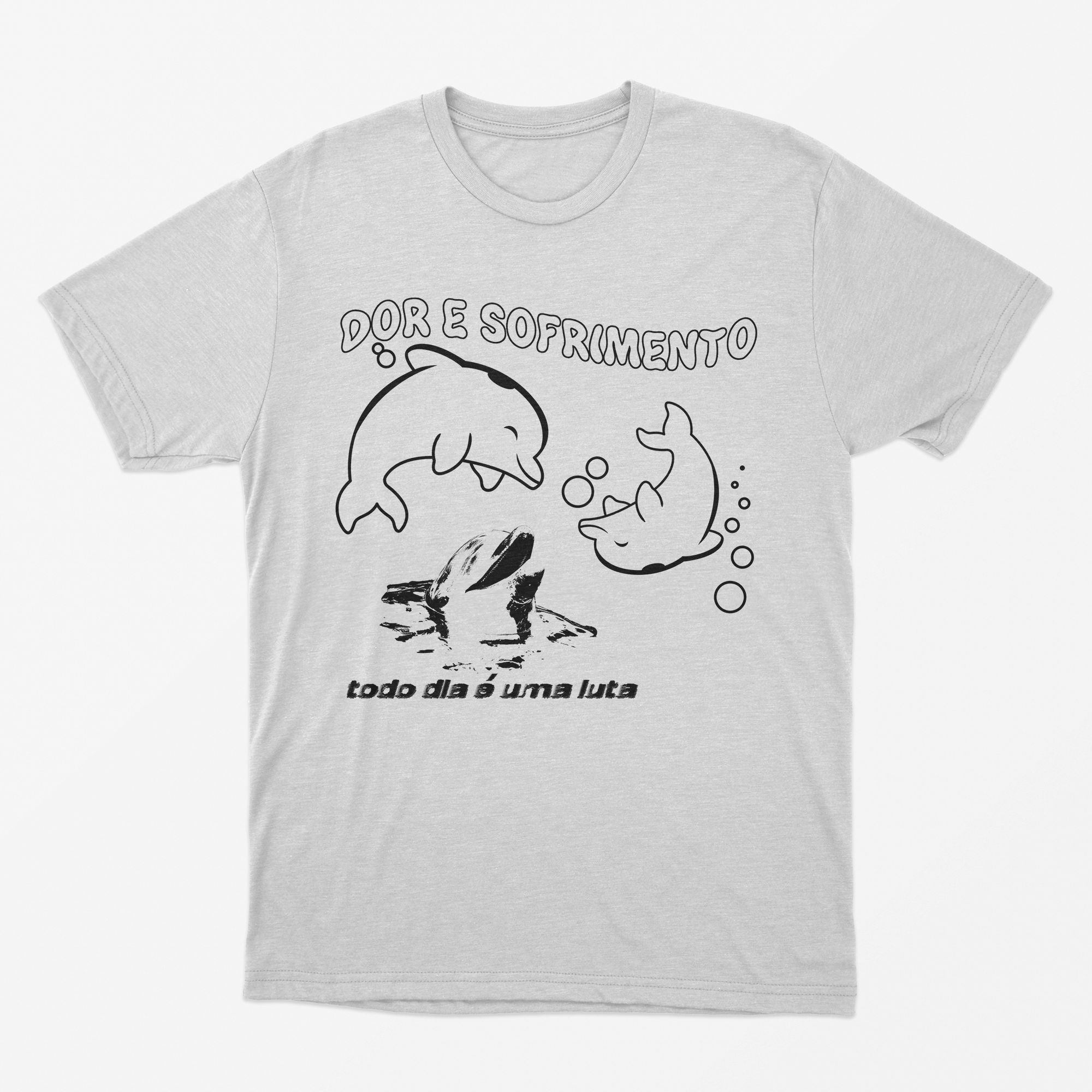 Nome do produto: Camiseta Dor e sofrimento 