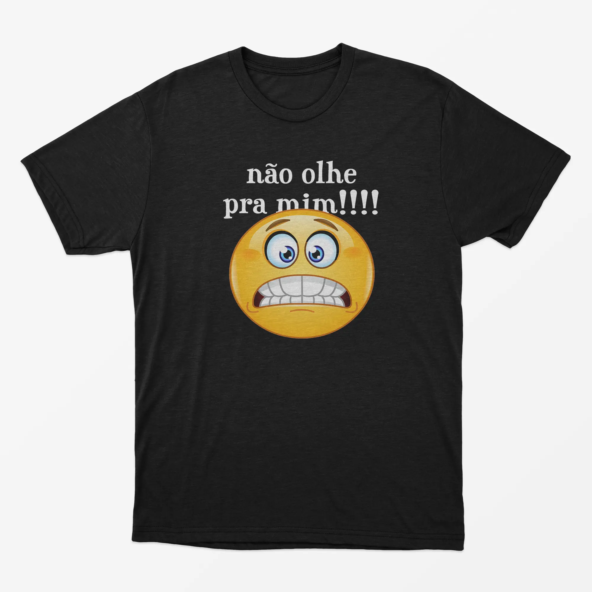 Nome do produto: Camiseta não olhe pra mim