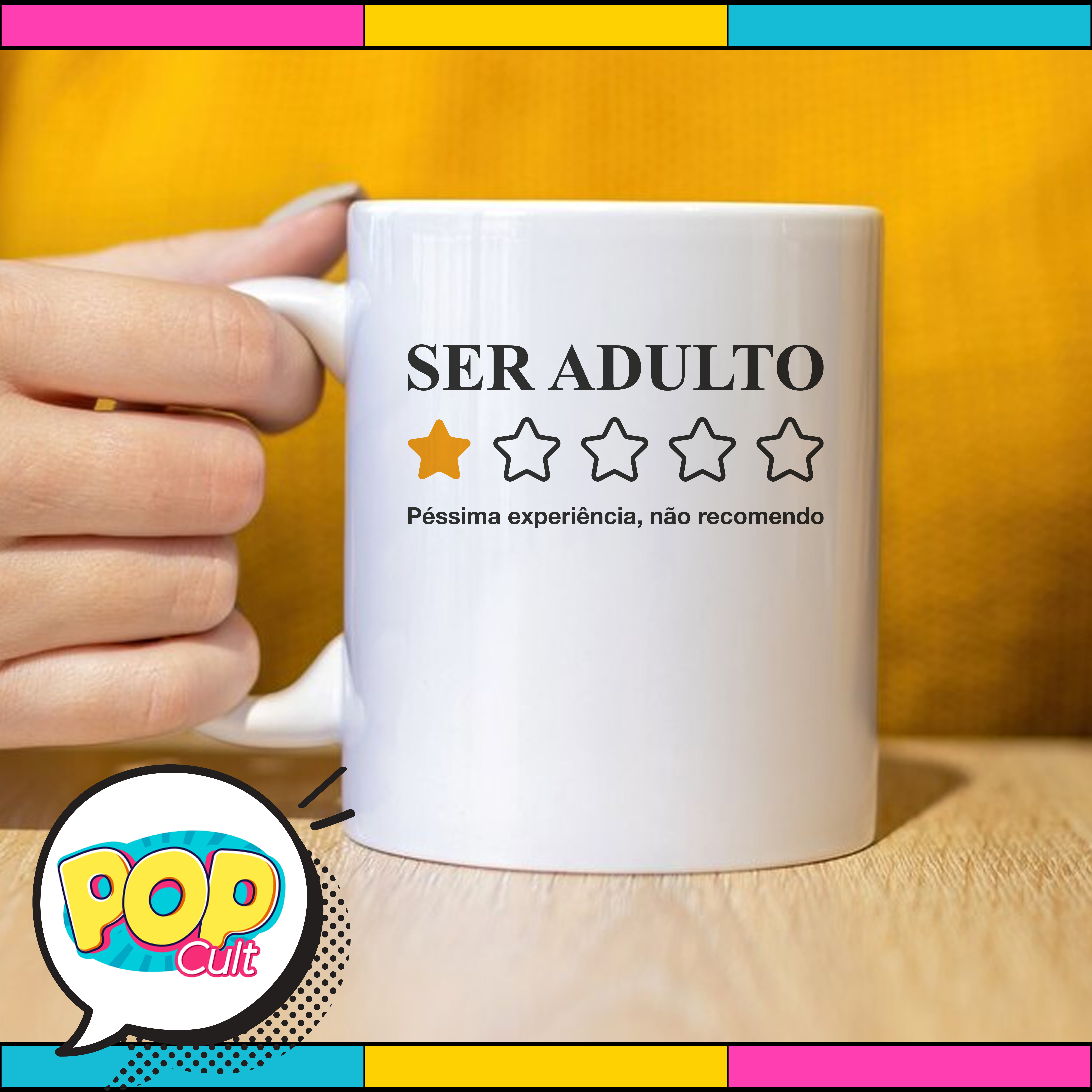 Nome do produto: Adulto (Caneca)