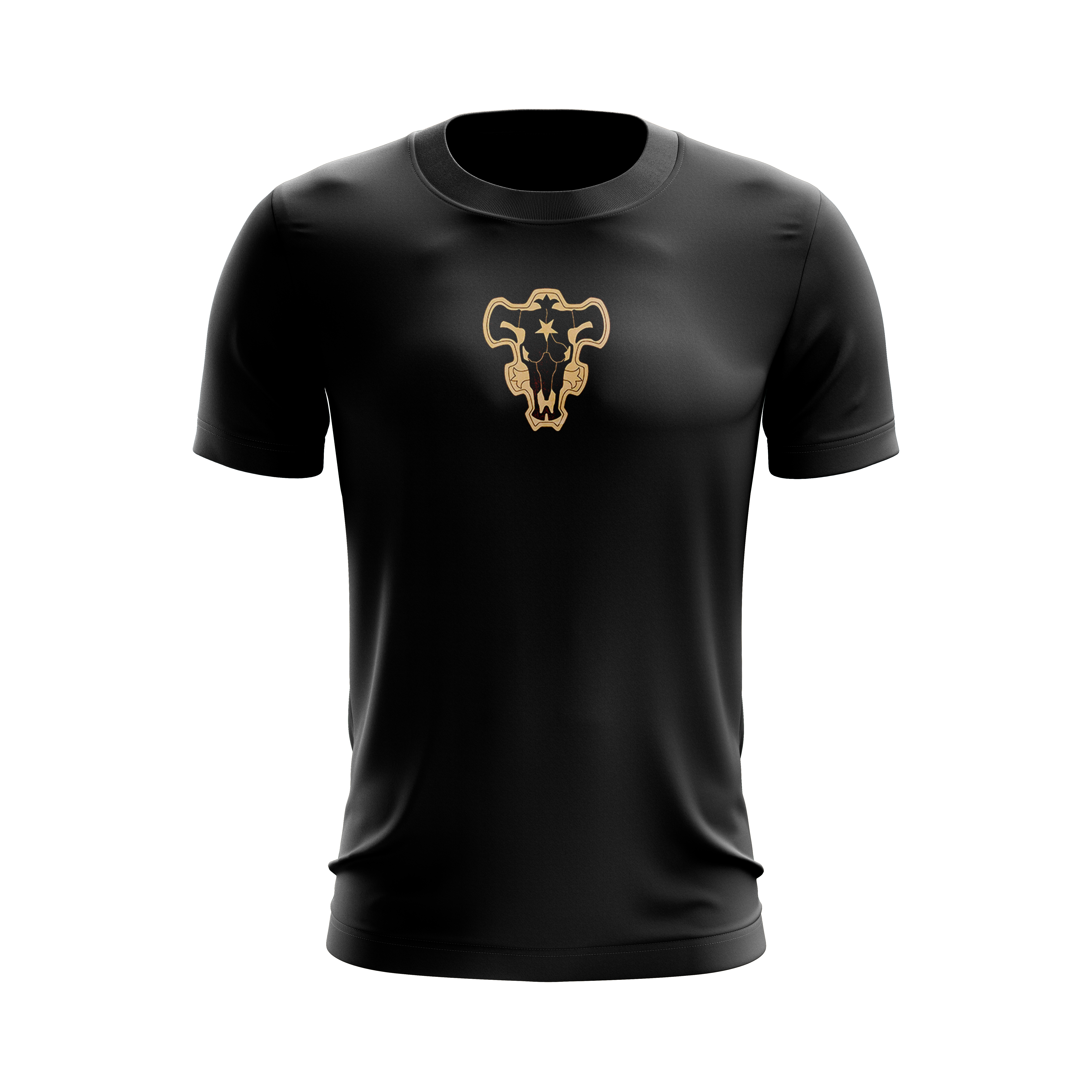 Nome do produto: Camiseta Black Clover - Touros Negros
