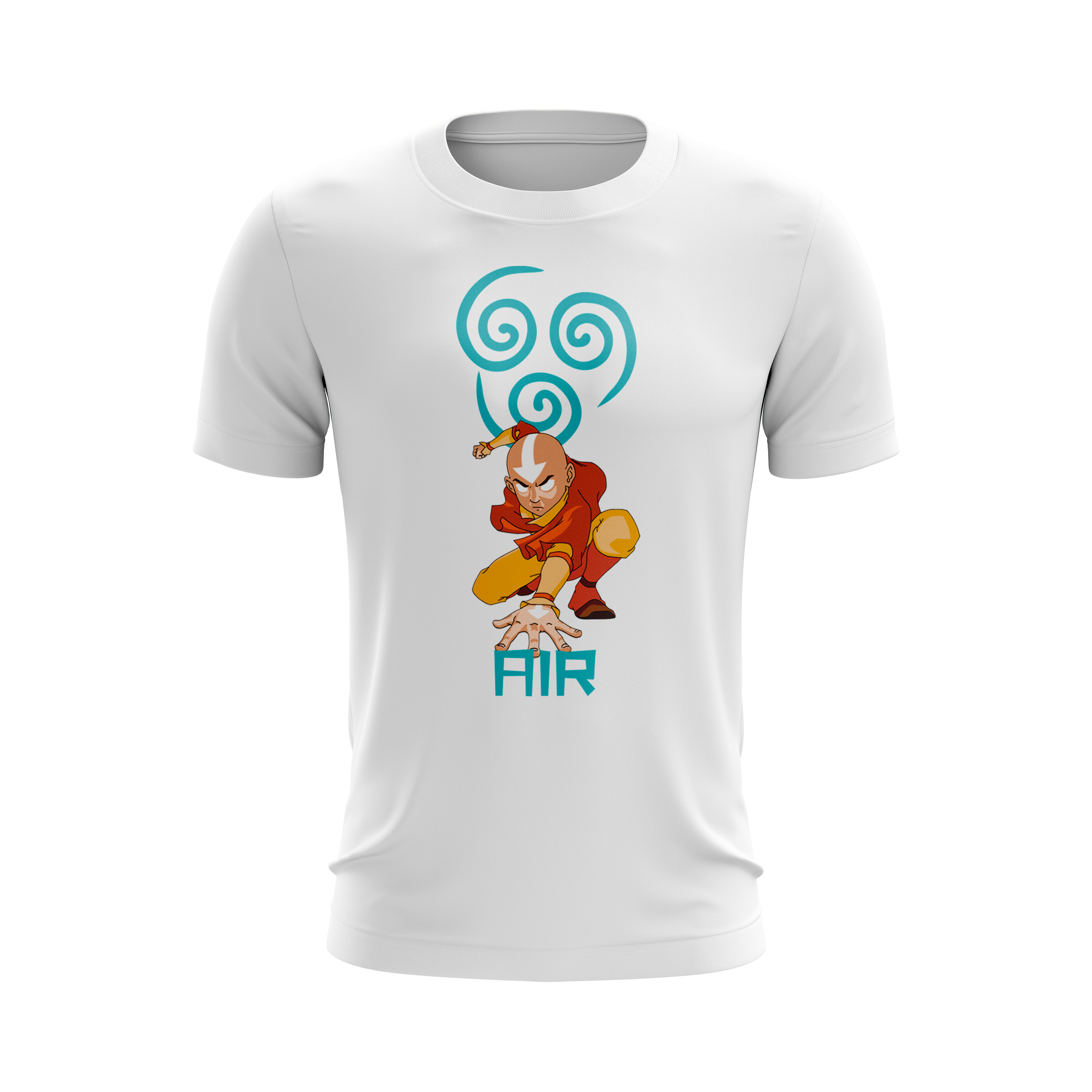 Nome do produto: Camiseta Aang - Avatar: Elemento Ar