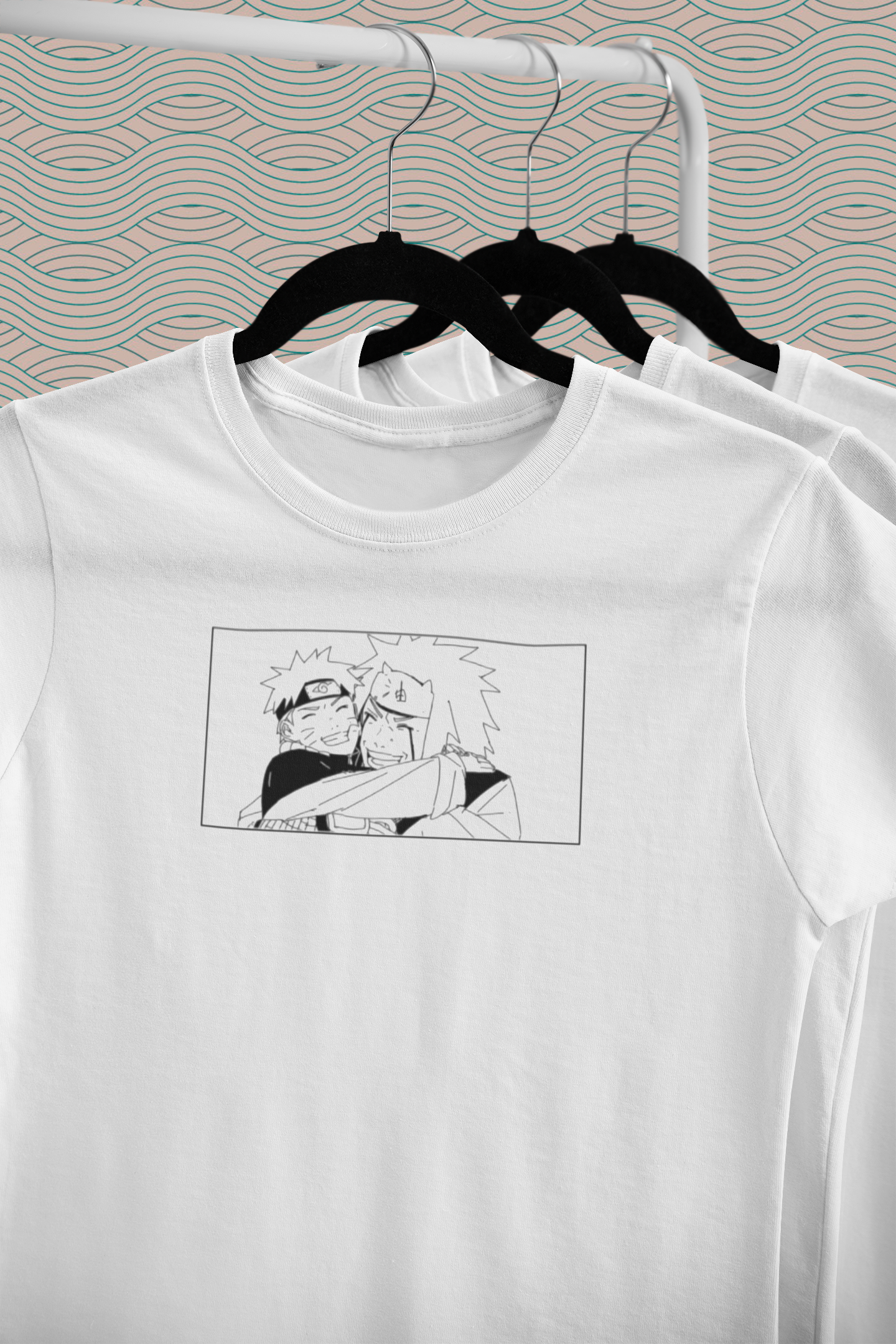 Nome do produto: Camisa Naruto e Jiraiya