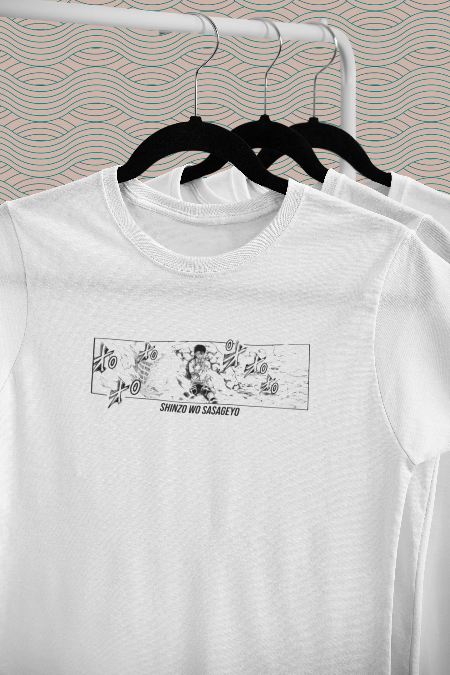 Nome do produto: Camisa Shinzo wo Sasageyo