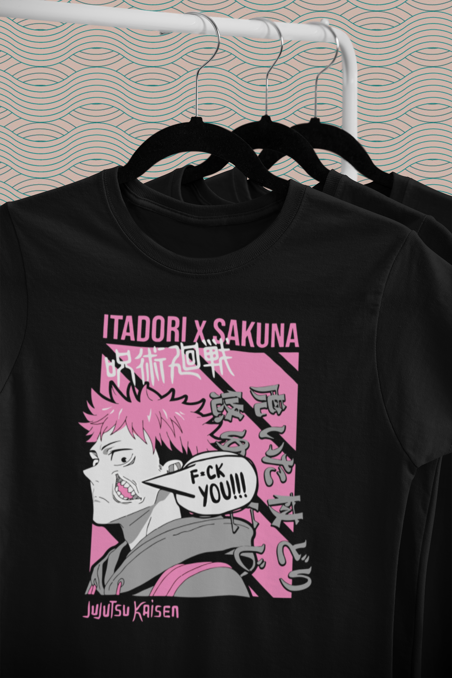 Nome do produto: Camisa Itadori x Sukuna