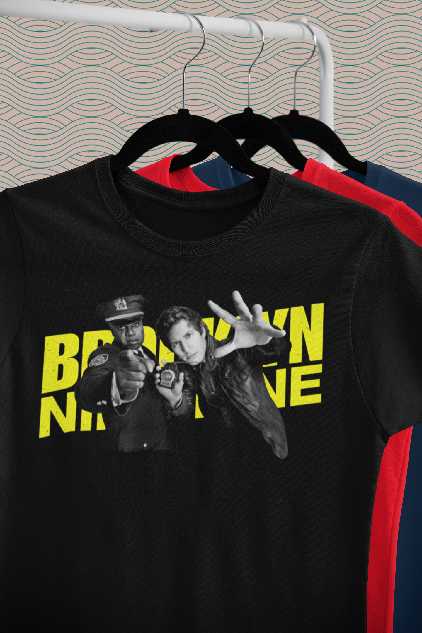 Nome do produto: Camisa Detetive Peralta  e Capitão Ray Holt