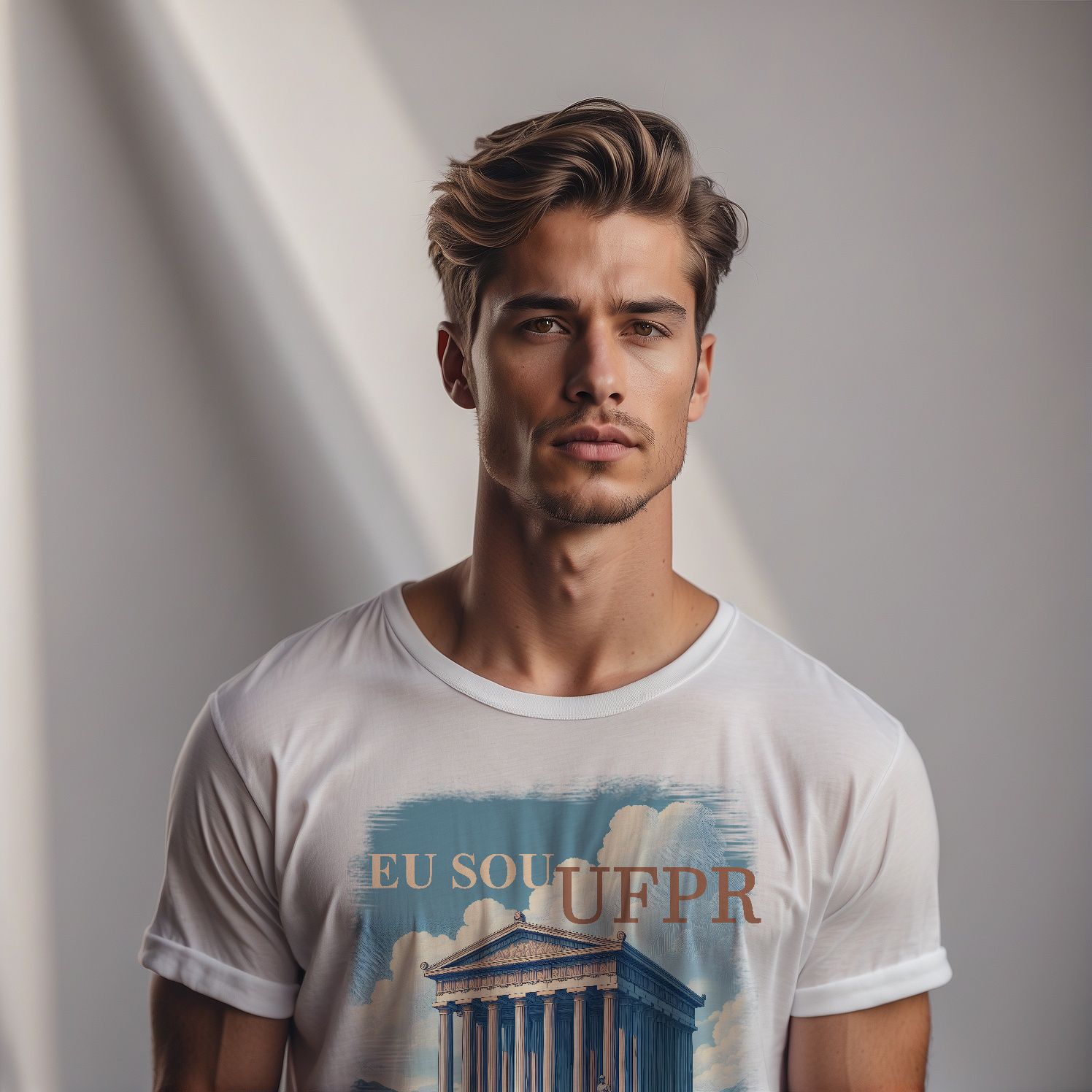 Nome do produto: Camiseta [UFPR] {cores diversas} - cartoon UFPR