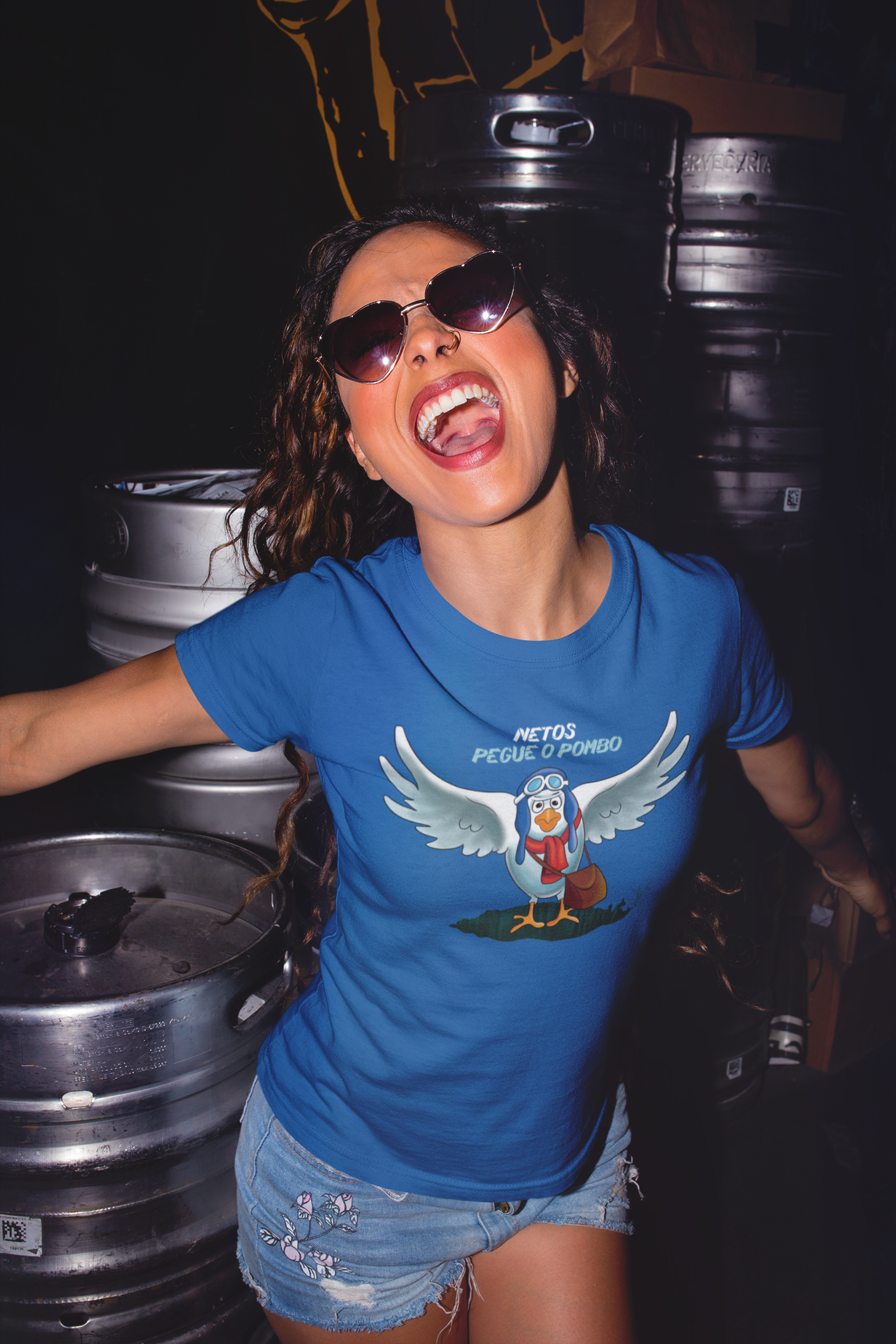 Nome do produto: Netos Pegue o Pombo Camisa Baby Long