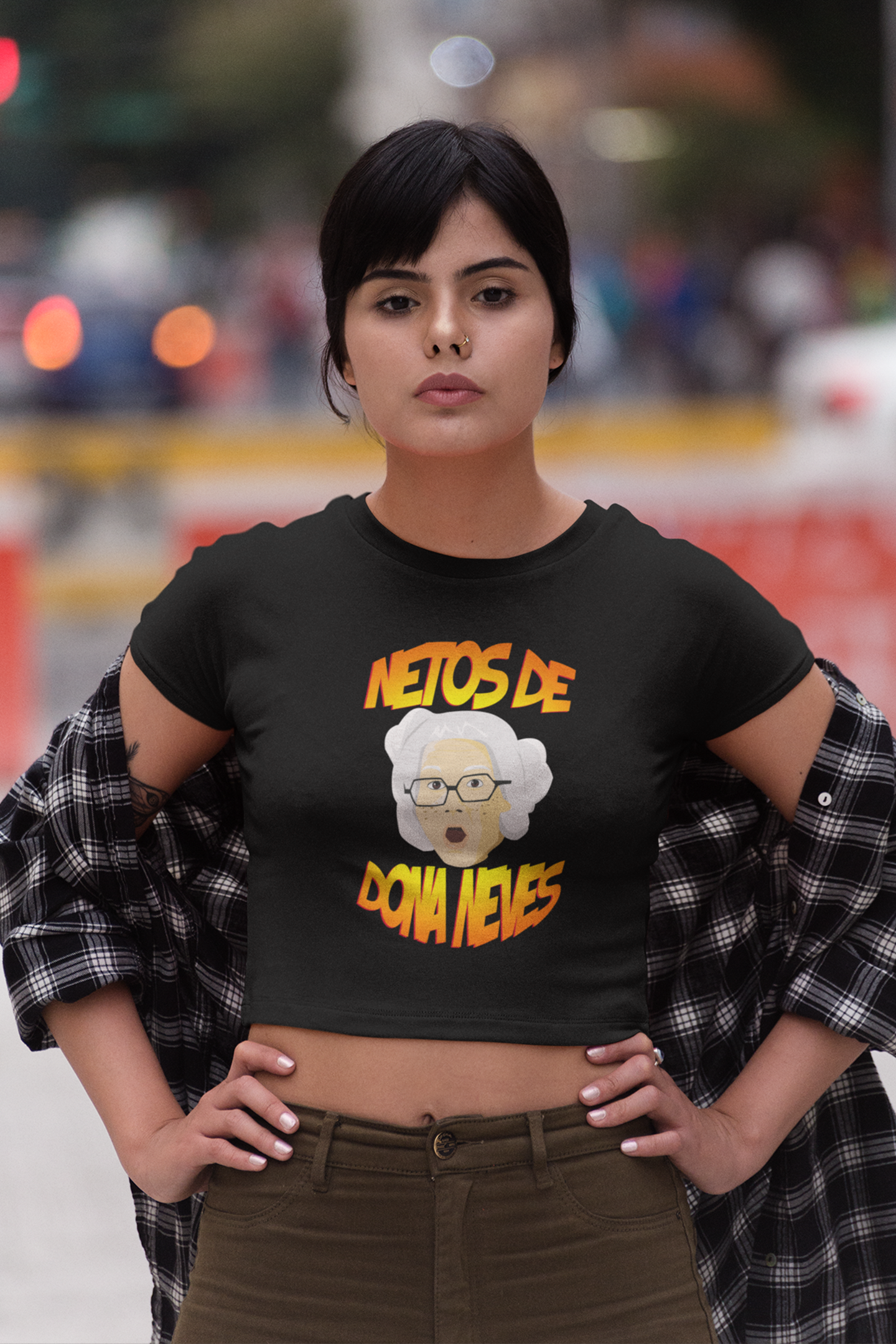 Nome do produto: Netos Logo Camisa Cropped