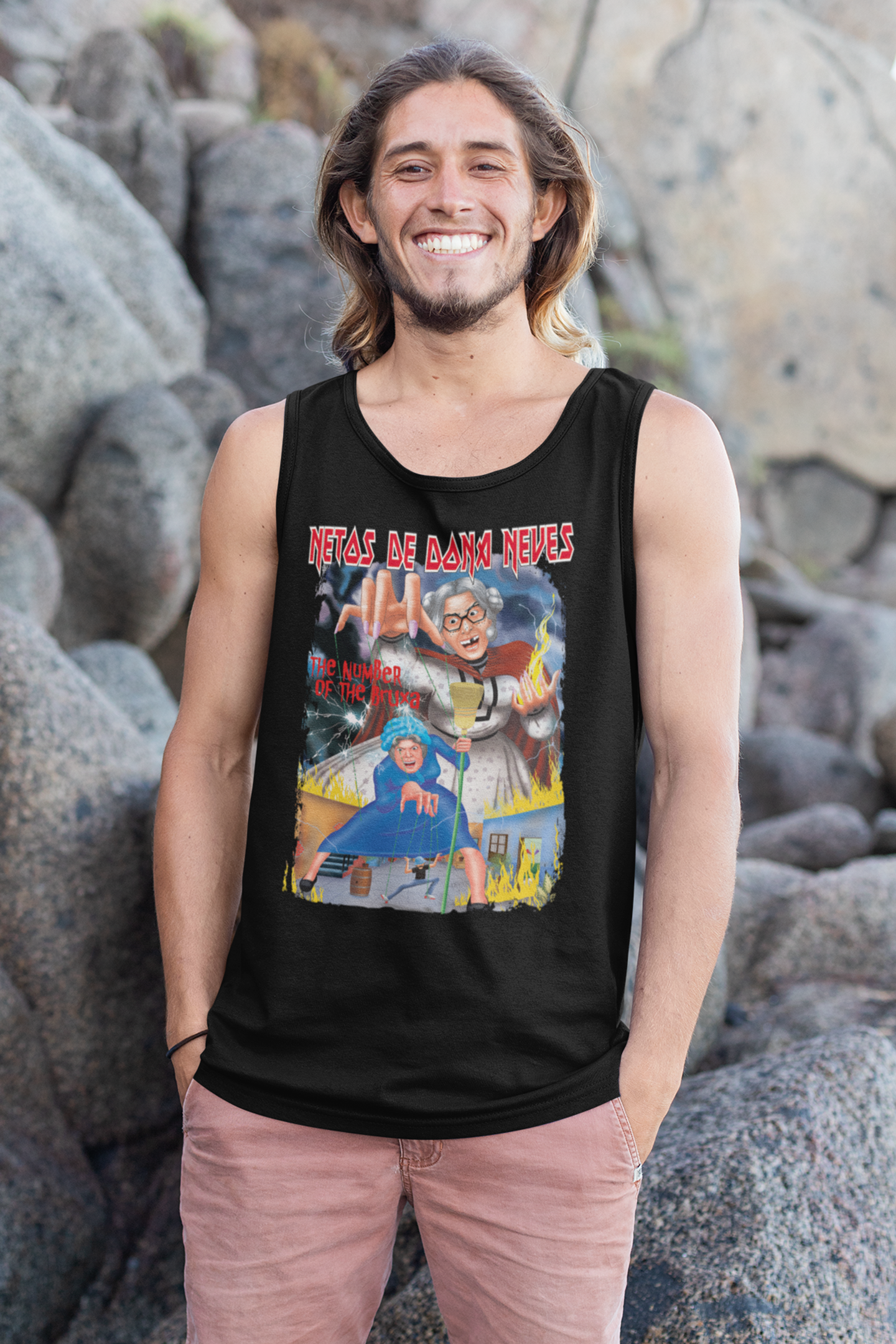 Nome do produto: Netos The Number Of The Bruxa Regata