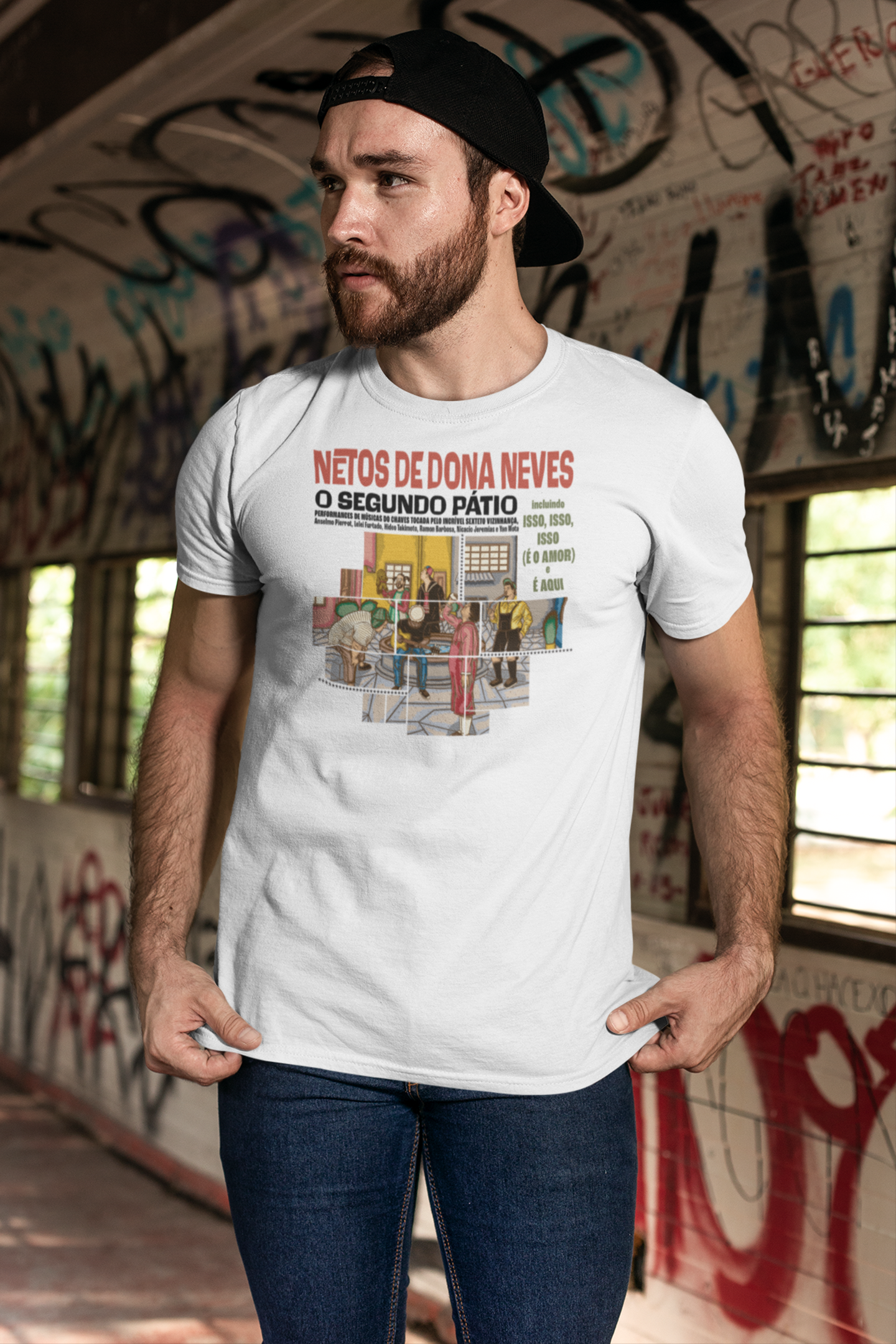 Nome do produto: Netos O Segundo Pátio Camisa (Branca)