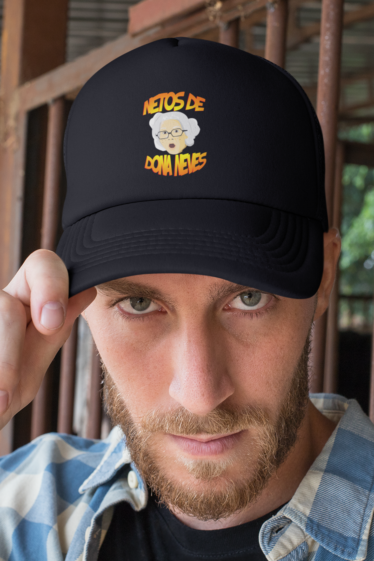 Nome do produto: Netos Logo Boné (Preto)