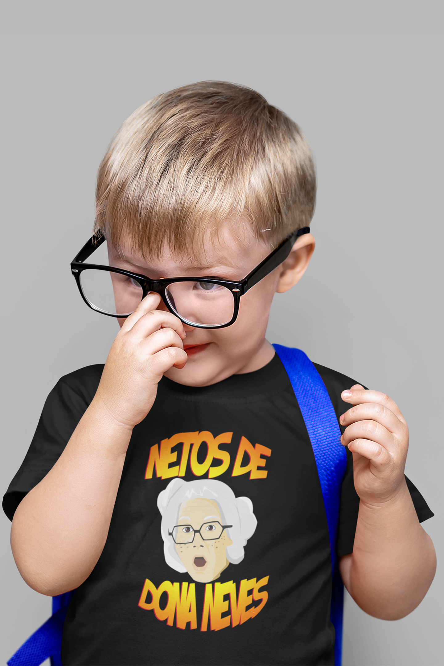Nome do produto: Netos Logo Camisa Infantil (2-8 Anos)