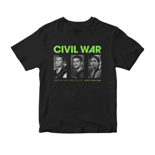 Camiseta Civil War - Guerra Civil (Alex Garland)