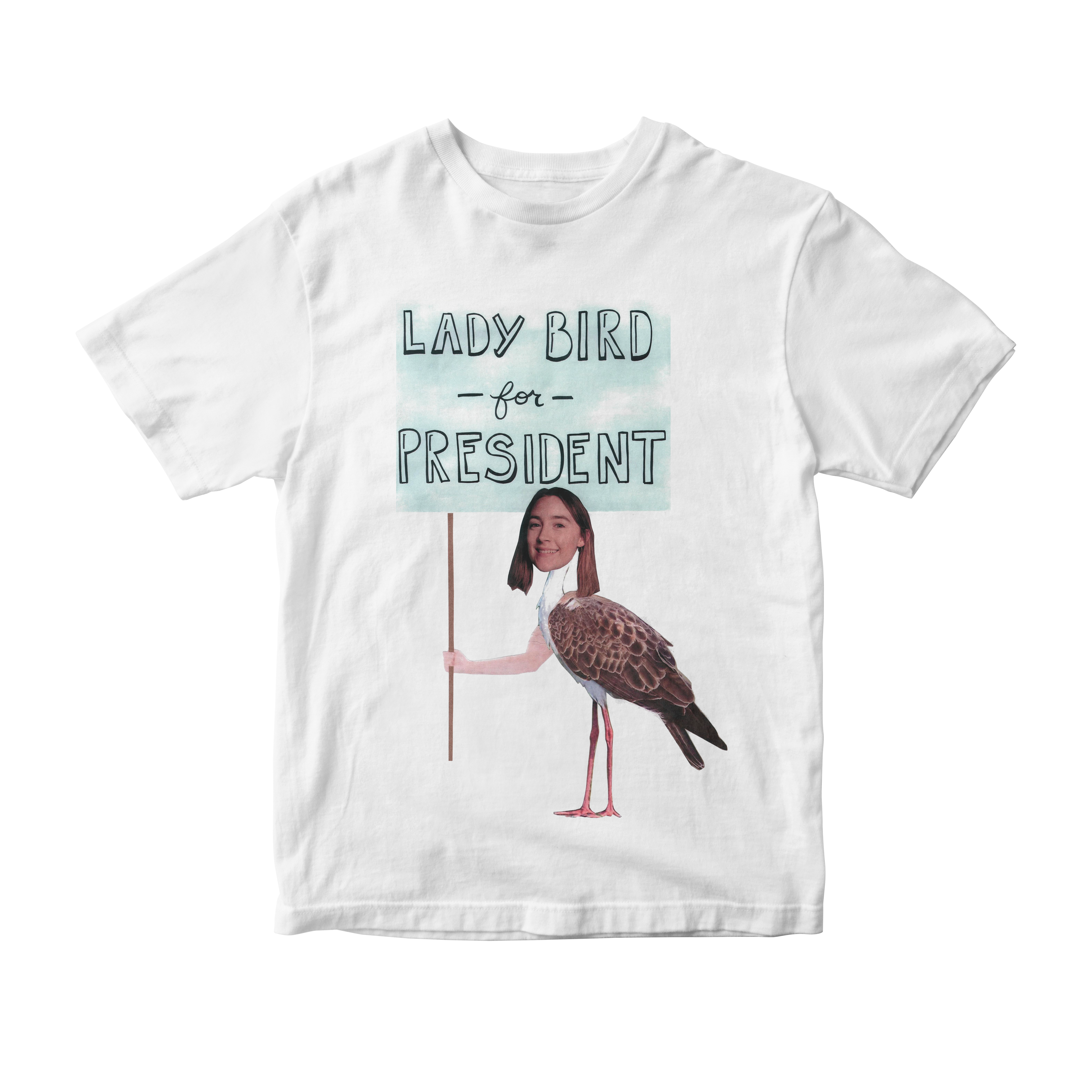 Camiseta Lady Bird for President