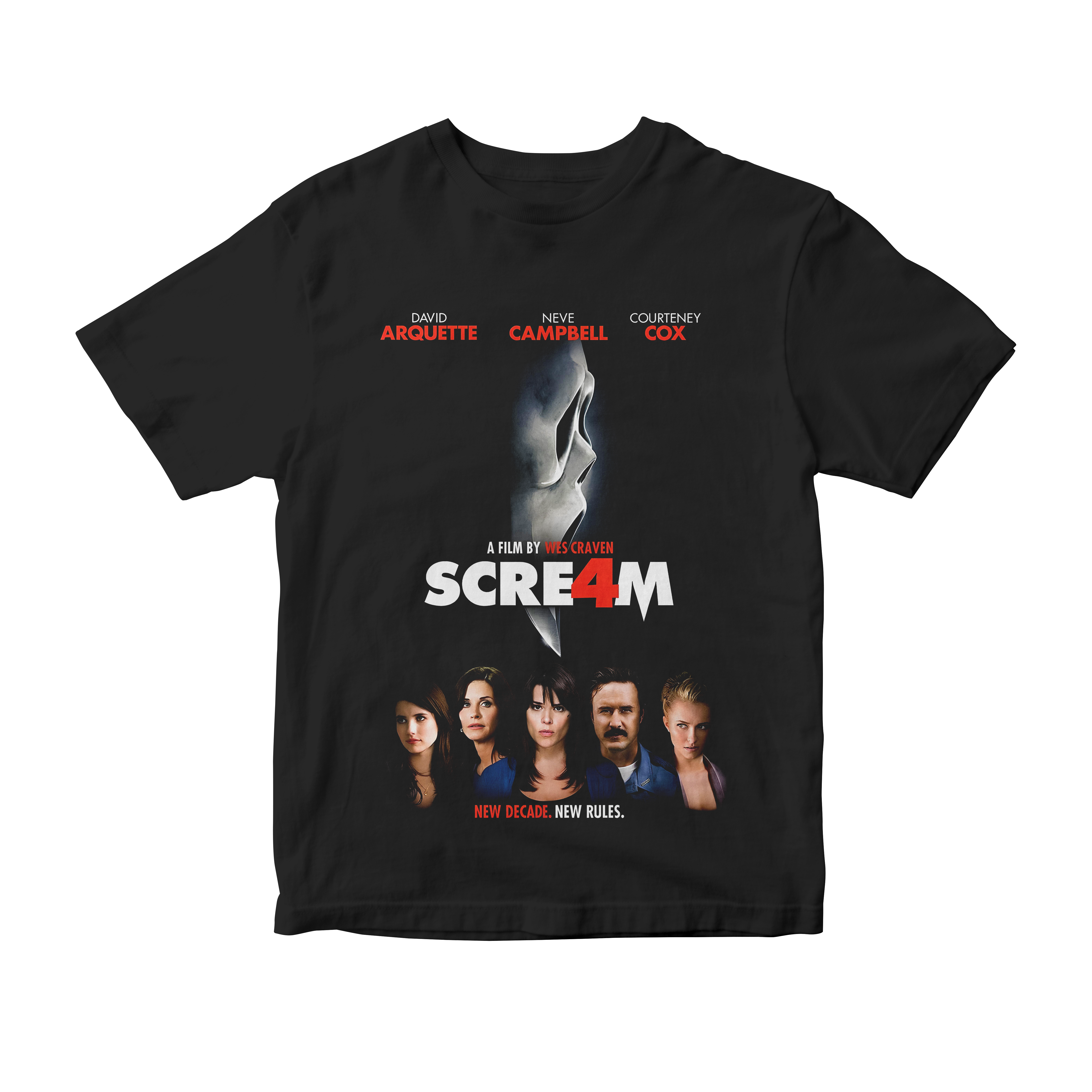 Camiseta Scream/Pânico 4