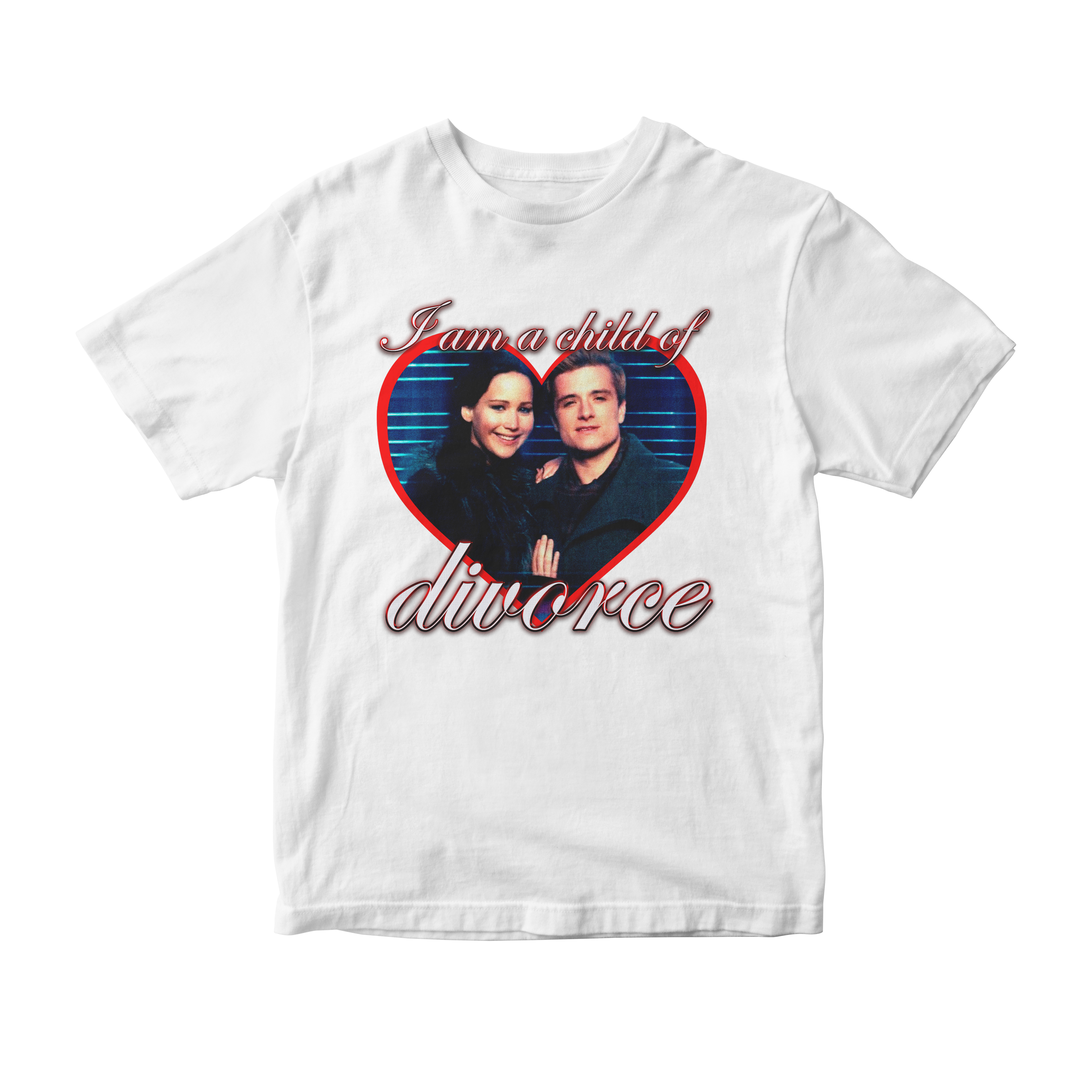 Camiseta I am a child of divorce (Jogos Vorazes)